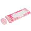 Keyboard and Mouse Combo 84 Keys QWERTY Layout USB Receiver