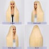 JKD 28 In Blonde Wear and Go Glueless Wigs Human
