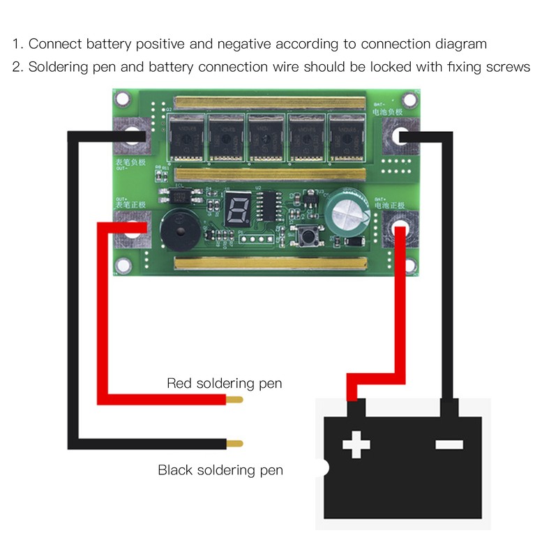 Welding Machine Circuit Board PCB DIY Spot Welder Set Battery