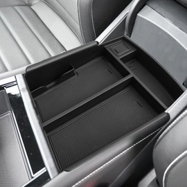 SHAOHAO for 2026 Volkswagen Atlas Center Console Organizer Fit for 2024 2025 2026 Volkswagen Atlas & Atlas Cross Sport Accessories (SE/SE with Tech/SEL/SEL R-Line/SEL Premium R-Line) Storage Box Tray