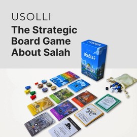 TAKVA Cardboard Quokka - Usolli Card Set Islamic Board Game For Everyone - Learning How To Pray Salah For Kids & Adults - Muslims or Non-Muslims- Eid & Ramadan Gifts