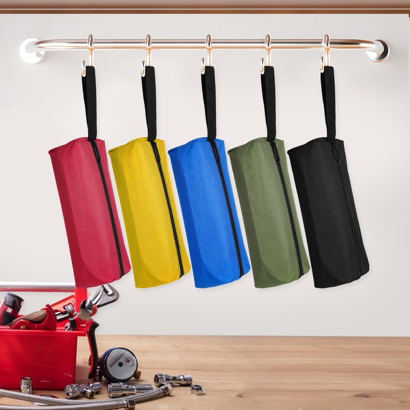 HunterBee Small Tool Bag,Heavy Duty Waterproof Fabric Tool Pouch,tool Pouch