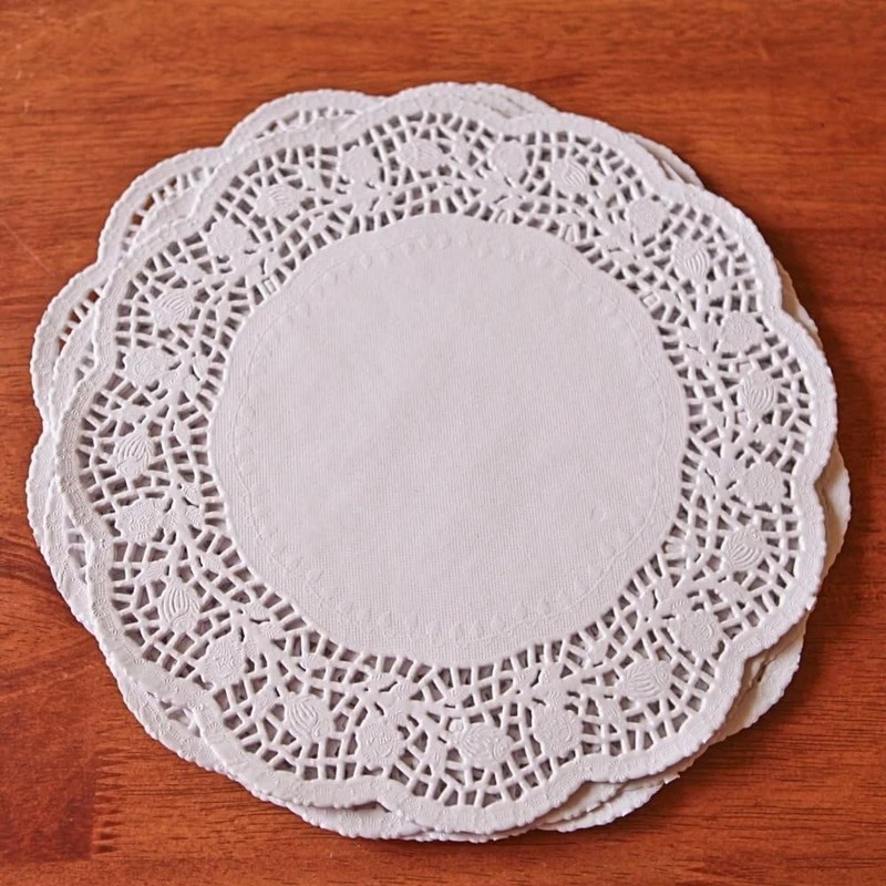 White Paper Doilies - 12" (12 Ct) - Premium Quality