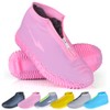 ydfagak Shoe Covers Waterproof Reusable Foldable Not-Slip Rain Shoe Covers