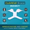 Pediatric Clavicular Fracture Aft-Shaped Support Bandage for Children Broken Clavicle