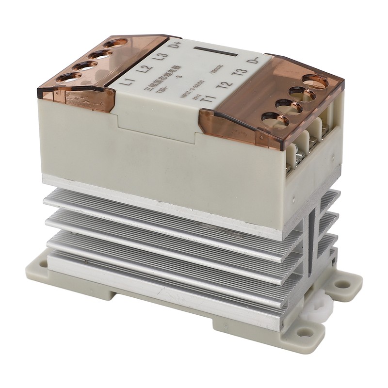 3 Phase Solid State Relay with Radiator 3‑32VDC Control Voltage