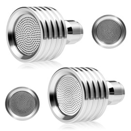 2 Pack 0.3mm/0.5mm Hole Pressure Washer Nozzles, Stainless Steel Power Washer Shower Nozzle, 1/4” Quick Connect Sprinkler, Suitable for Car Washing and Garden Watering