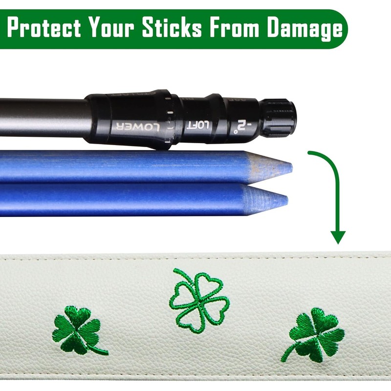 Golf Alignment Stick Cover Case Holder Hold at Least 3