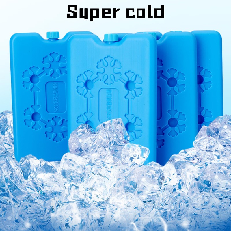 PcvGef 6 Ice Packs, Ice Packs for Cool Bag and