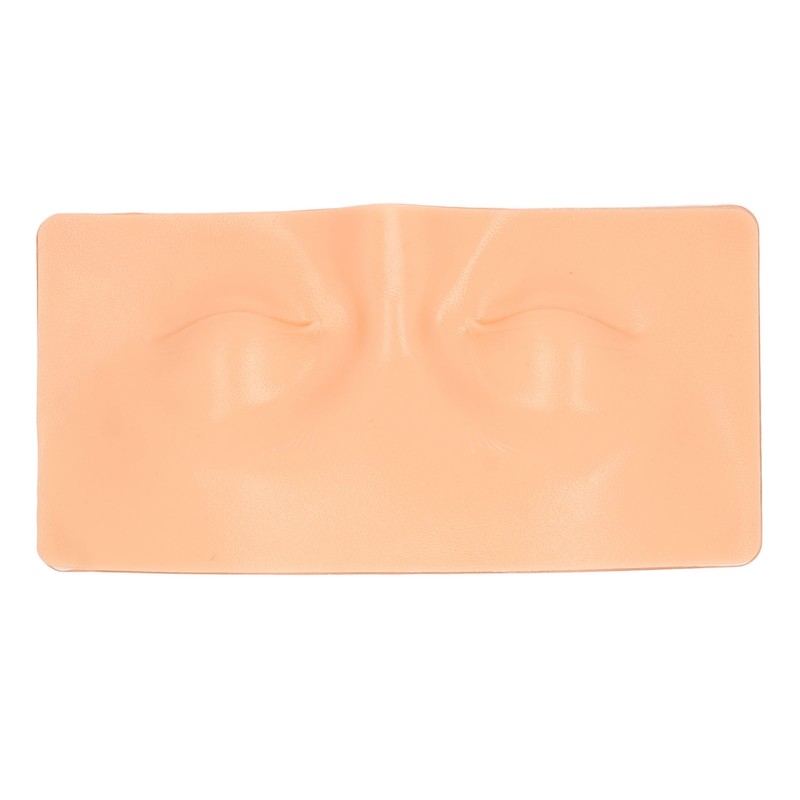 Silicone Practice Board Silicone PVC Easy Cleaning 3D Eye Makeup