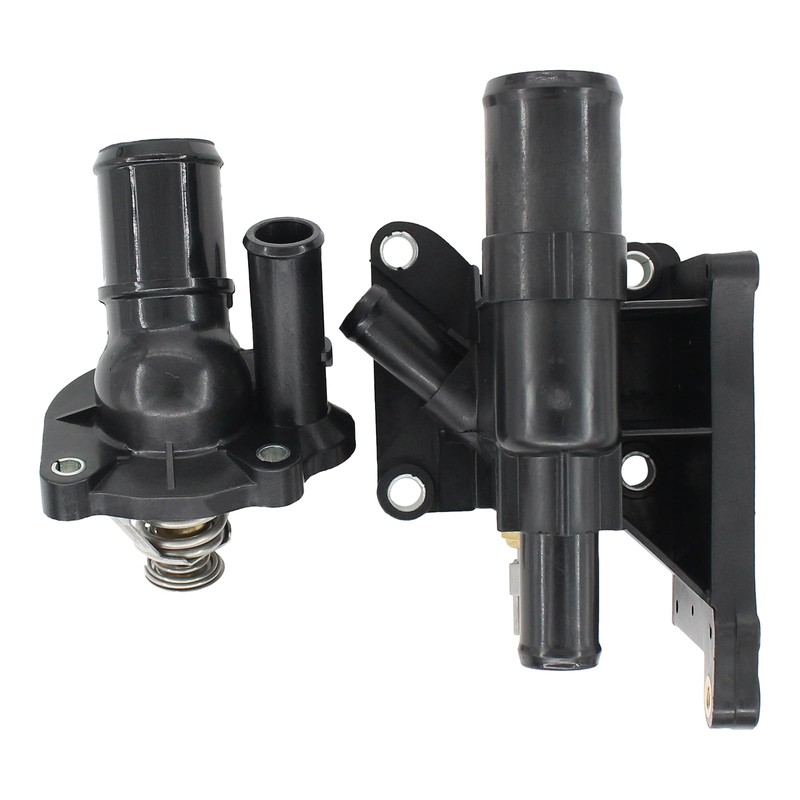 DooFig Thermostat Housing and Engine Coolant Water Outlet w/Sensor Set