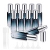 Kesell 11pack 10ml Glass Spray Bottle, Mini Square Perfume Bottle