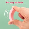 M&G 4+1 Pack Rubber Pink Erasers Sliding Retractable Eraser, Soft