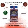 Chapulin Deshidratado Sal y Limon 80g Chilipines, botana saludable, snack