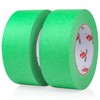 BOMEI PACK 2 Inch Green Painters Tape, 2 Pack Paint