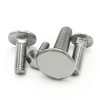 2 x Stainless Steel Square Carriage Bolts M6 x 16mm