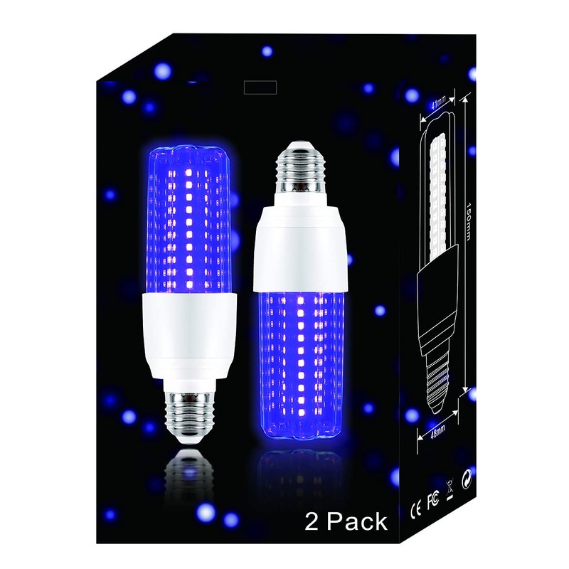 Kapata 15W LED UV Black Light Bulb Energy Saving UV