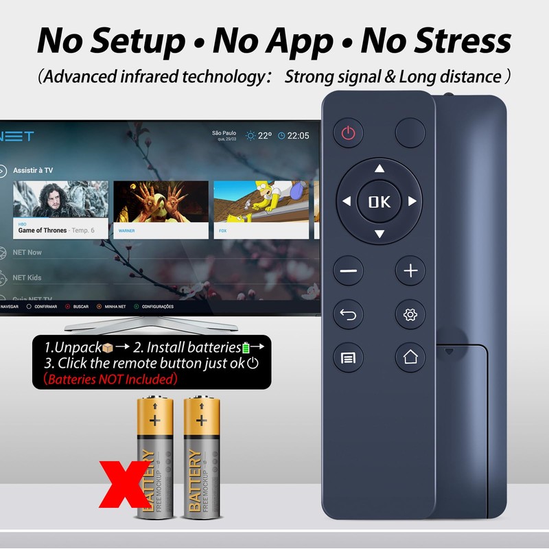 New Replacement Remote Control for Minix Neo X6 X8-H 4K