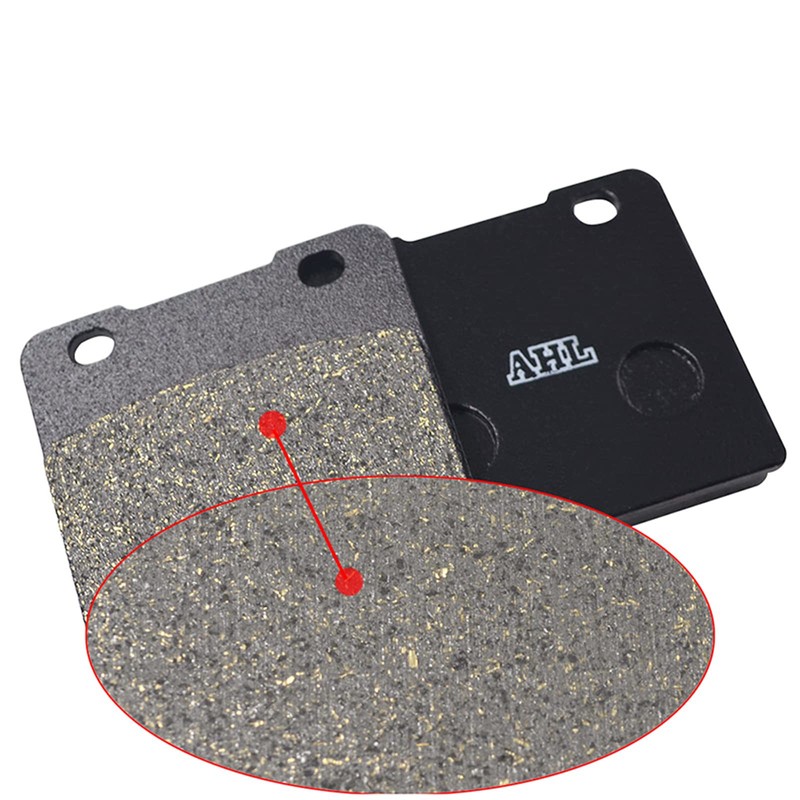 AHL Front and Rear Brake Pads Compatible with VS1400 Intruder