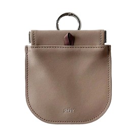 Heming's Portable Trash Can POY Poi Mini Round Approx. 4.3 x 4.7 inches (11 x 12 cm) GREIGE 4516702