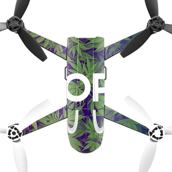 MightySkins Skin Compatible with Parrot Bebop 2 – Dope | Protective, Durable, and Unique Vinyl Decal wrap Cover | Easy to Apply, Remove, and Change Styles | Made in The USA