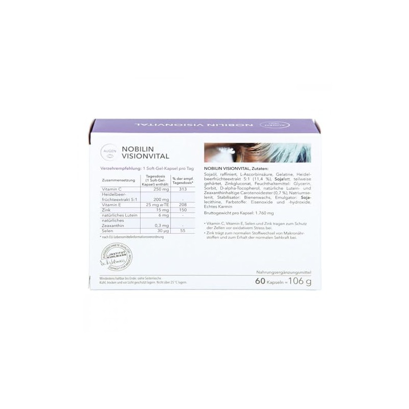 NOBILIN Visionvital Capsules Pack of 60