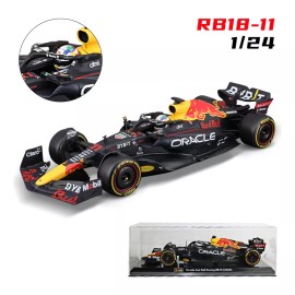 Bburago Burago 1:24 Red Bull F1 Racing Rb18 #11 Car Checo Pérez 2022 Color Negro