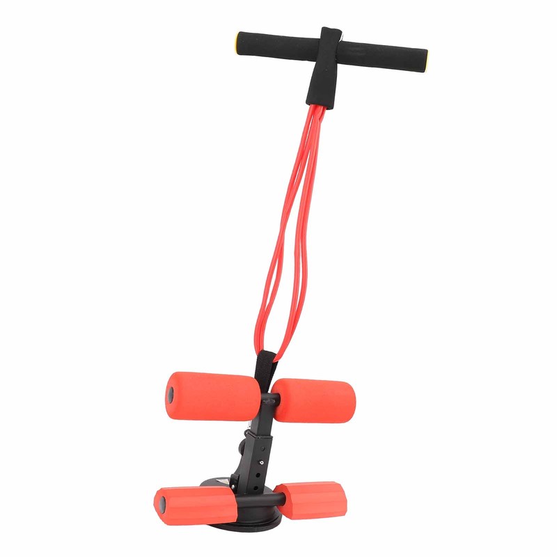 Sit Up Assistant Device Red Powerful Suction Cup Iron Foam