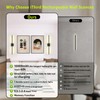 iThird Battery Operated Wall Sconces Set of 2: 10000mAh Rechargeable
