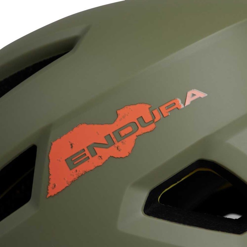 Endura Adult Unisex Hummvee Youth Mips Cycling Helmet, Tweed Green,