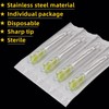 100 Pack - 20Gauge 1 Inch Sterile Disposable Injection Needle