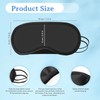 Lilingsty Bulk Sleep Masks, Black Eye Masks in Bulk, Featuring
