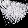 100Pcs Pearls Sticks Wearable ABS DIY Decoration Accessories for Wedding