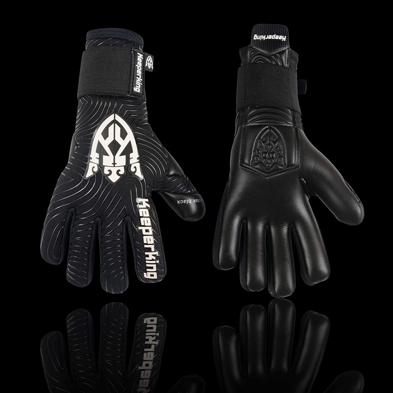 Keeperking Goalkeeper Gloves for Adults, Juniors, Men's, Unisex Football Gloves,