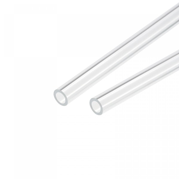 uxcell Acrylic Pipe Clear Rigid Round Tube 0.2 inch (5