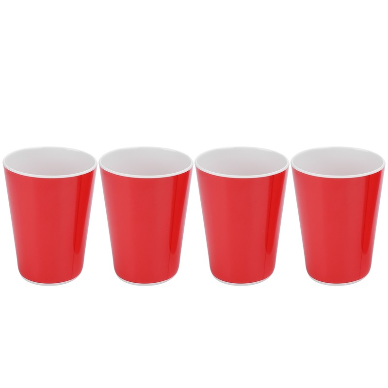 4PCS Imitation Ceramic Water Cup Drinking Mug for Office Home