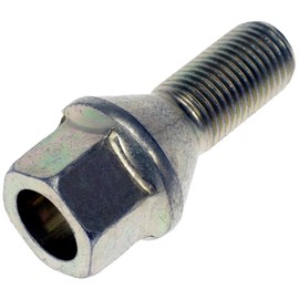 Dorman 610-635 M12-1.25 Wheel Bolt - 17mm Hex, 21.5mm Thread Length Compatible with Select Alfa Romeo/Fiat/Ram Models, 10 Pack