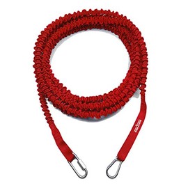 Marine Boat Anchor Bungee Line 25' Long, Made in America (red)