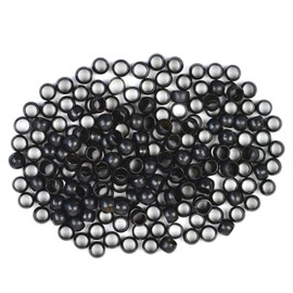 3.0mm 200 Pcs Nano Beads Micro Links Copper Nano Rings Beads Hair Beads for Hair Extensions (Black)