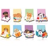 FYSUIMU 8Pcs Dog Magnetic Bookmark Cute Puppy Book Marker Animal