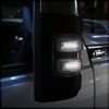csslyzl Clear Lens White LED Side Mirror Marker Lights Compatible