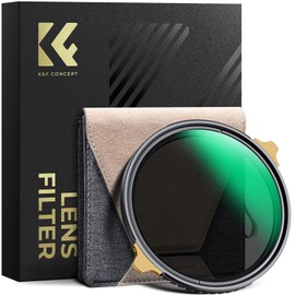 K&F CONCEPT 82mm Variable ND Lens Filter ND2-32 (1-5 Stops) High Definition Adjustable Neutral Density Filter with 36 Multi-Layer Coatings (Nano X PRO Series)
