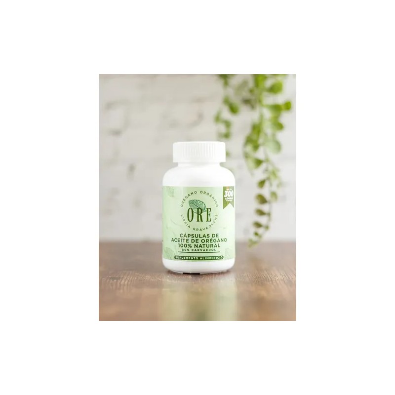 Ore, 300 Capsulas Soft Gel Aceite De Orégano