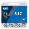 Kmc X11 Cadena Para Bicicleta 11 Velocidades Plata Negro