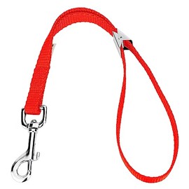 Country Brook Petz­ - Neon Orange Nylon Spring Loaded Grooming Loop with 9 Vibrant Colors (20 Inch, 5/8 Inch Wide)