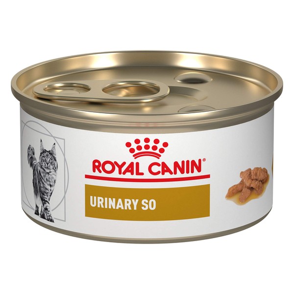 Royal Canin Veterinary Diet Feline Urinary SO In Gel Canned