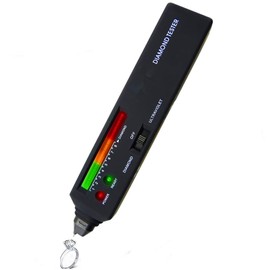Diamond Tester Professional with UV Light, Jewelry Gem Tester Pen，Portable Electronic Checker Tool，Professional Diamond Selector for Novice and Expert