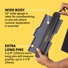 General Tools Locking Contour Gauge #834X with Extra Long Pins,