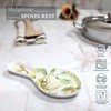 UPware Melamine Spoon Rest, Spoon Holder, Kitchen Utensil Holders, 9.625