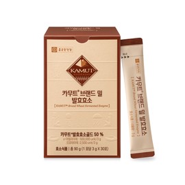 Chong Kun Dang Health Kamut Brand Wheat Fermentation Enzyme 30 sachets, 1 pack / 종근당건강 카무트 브랜드 밀 발효효소 30포, 1개